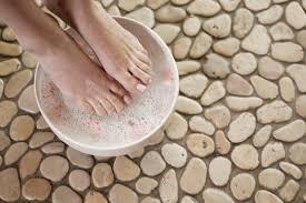 Some of the best foot soaks for cracked heels are the easiest to make.